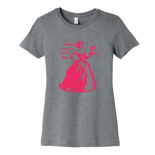 Women Should Serve Men Womens Cotton Tee