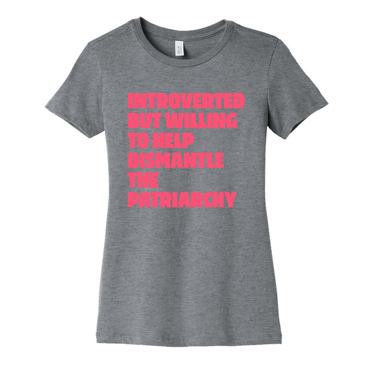 Introverted Womens Cotton Tee