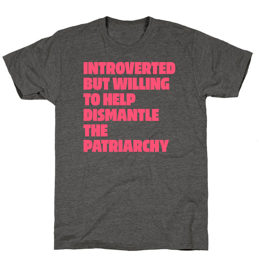 Introverted Unisex Triblend Tee