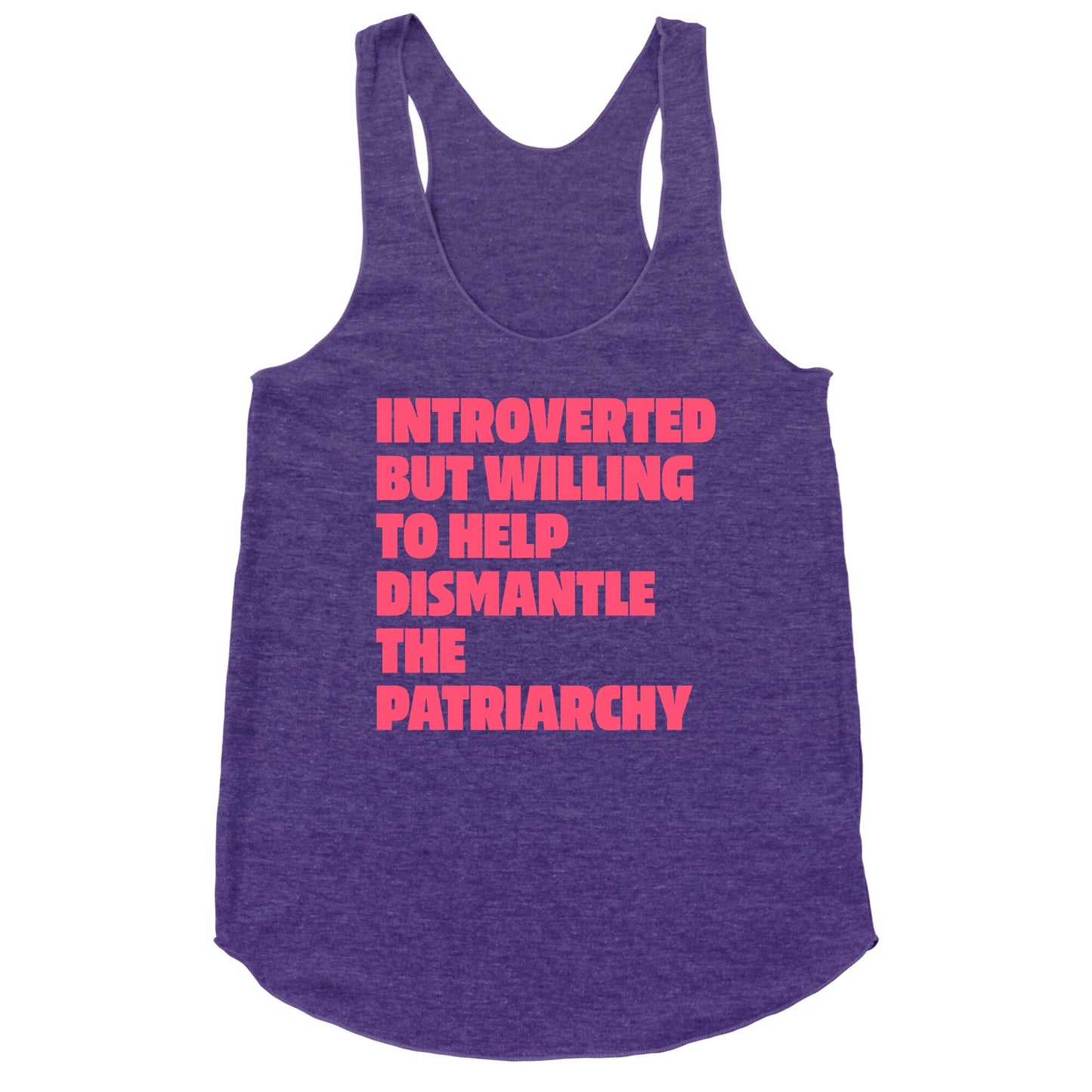 Introverted Racerback Tank