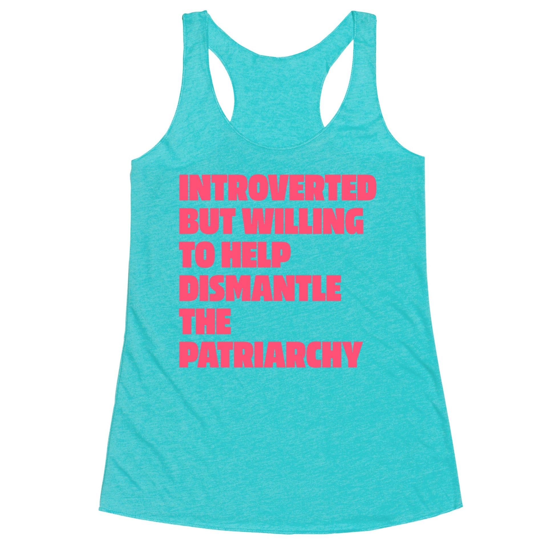 Introverted Racerback Tank