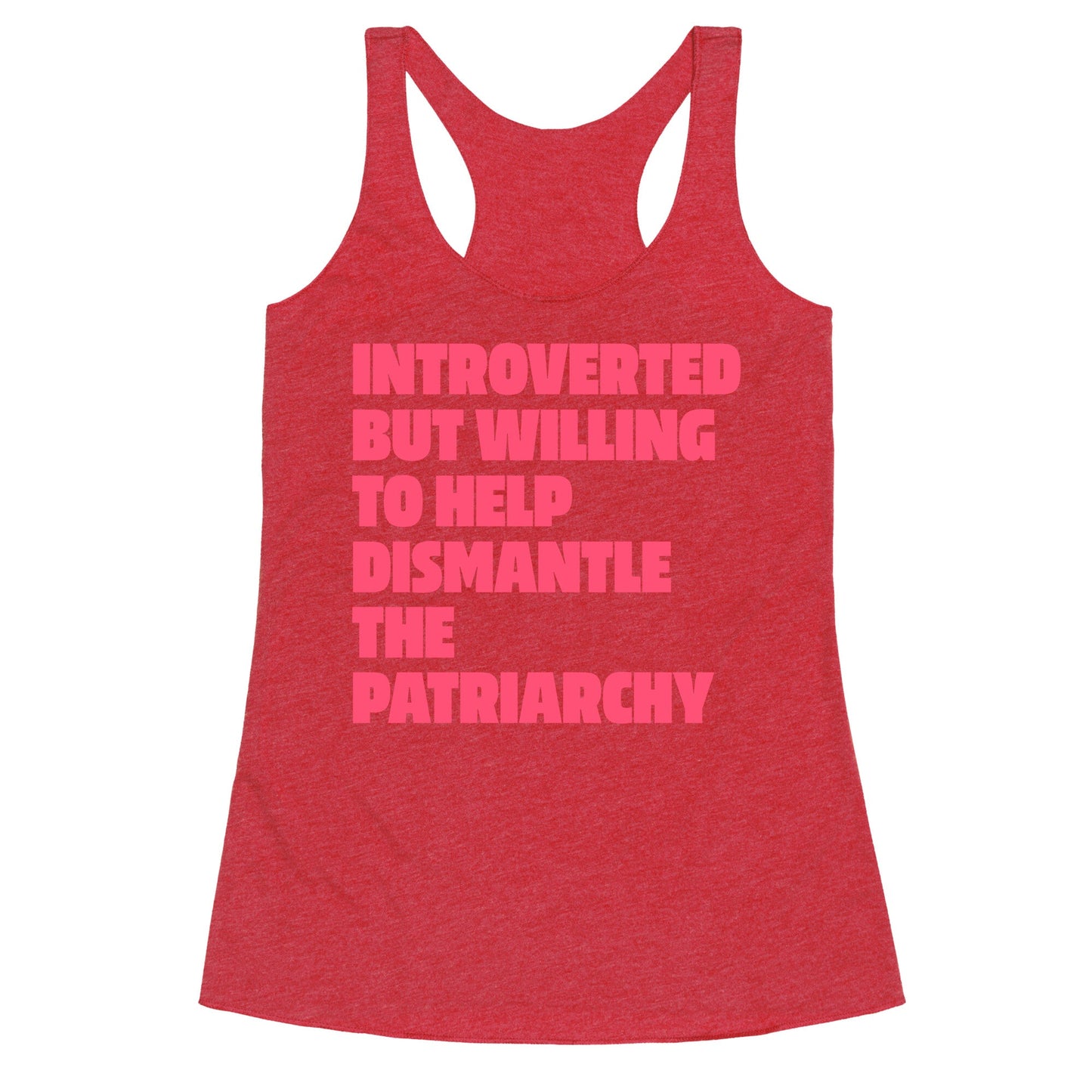 Introverted Racerback Tank