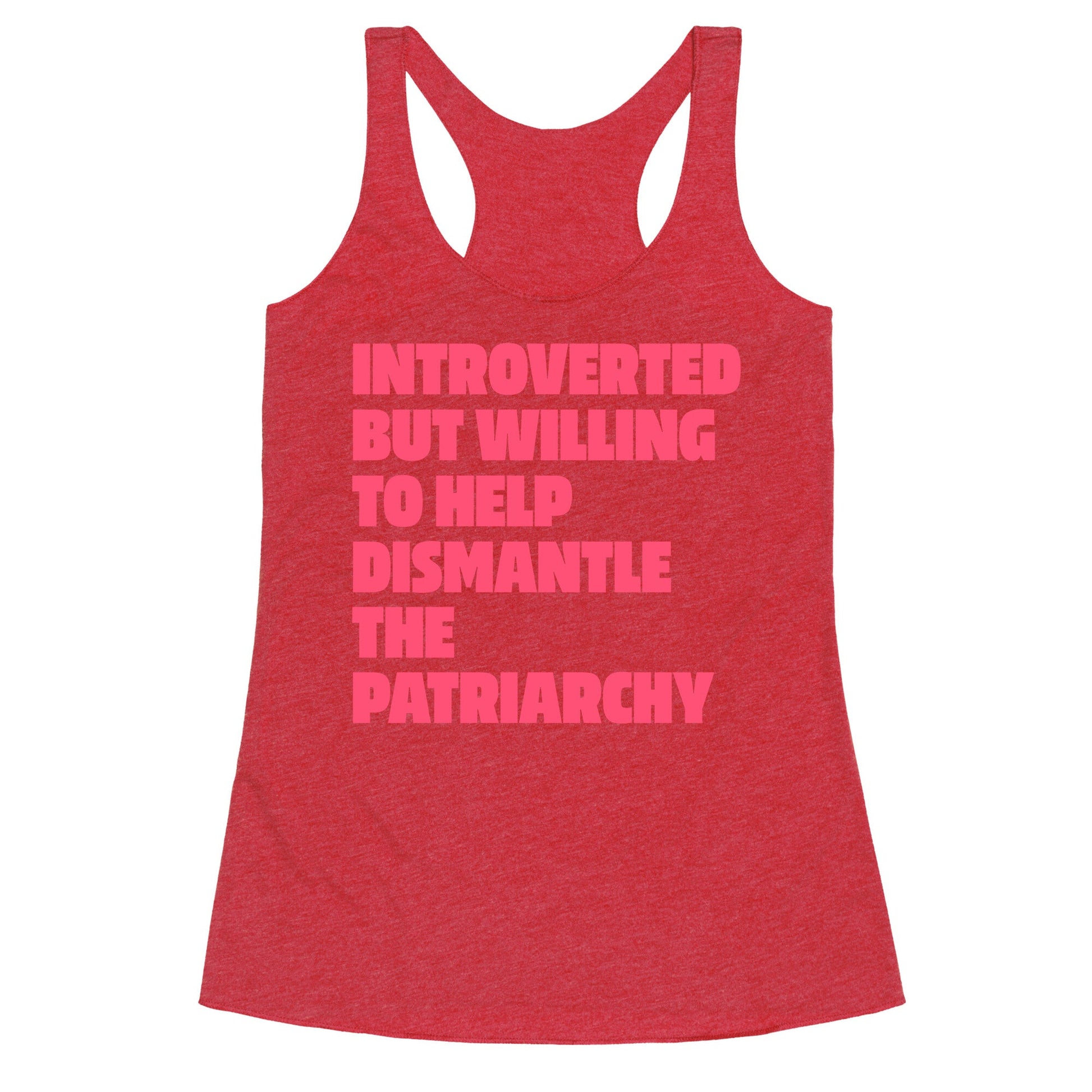 Introverted Racerback Tank