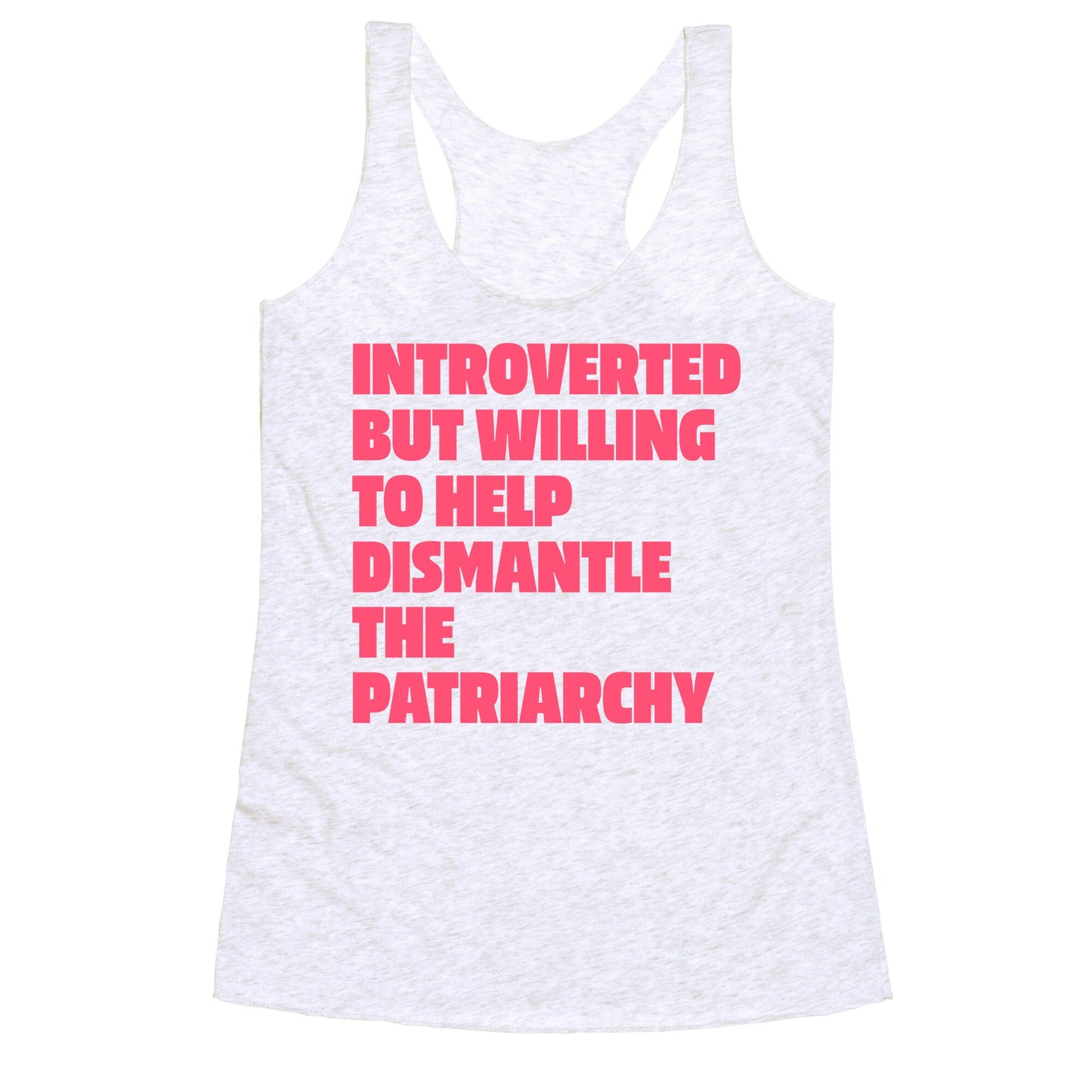 Introverted Racerback Tank