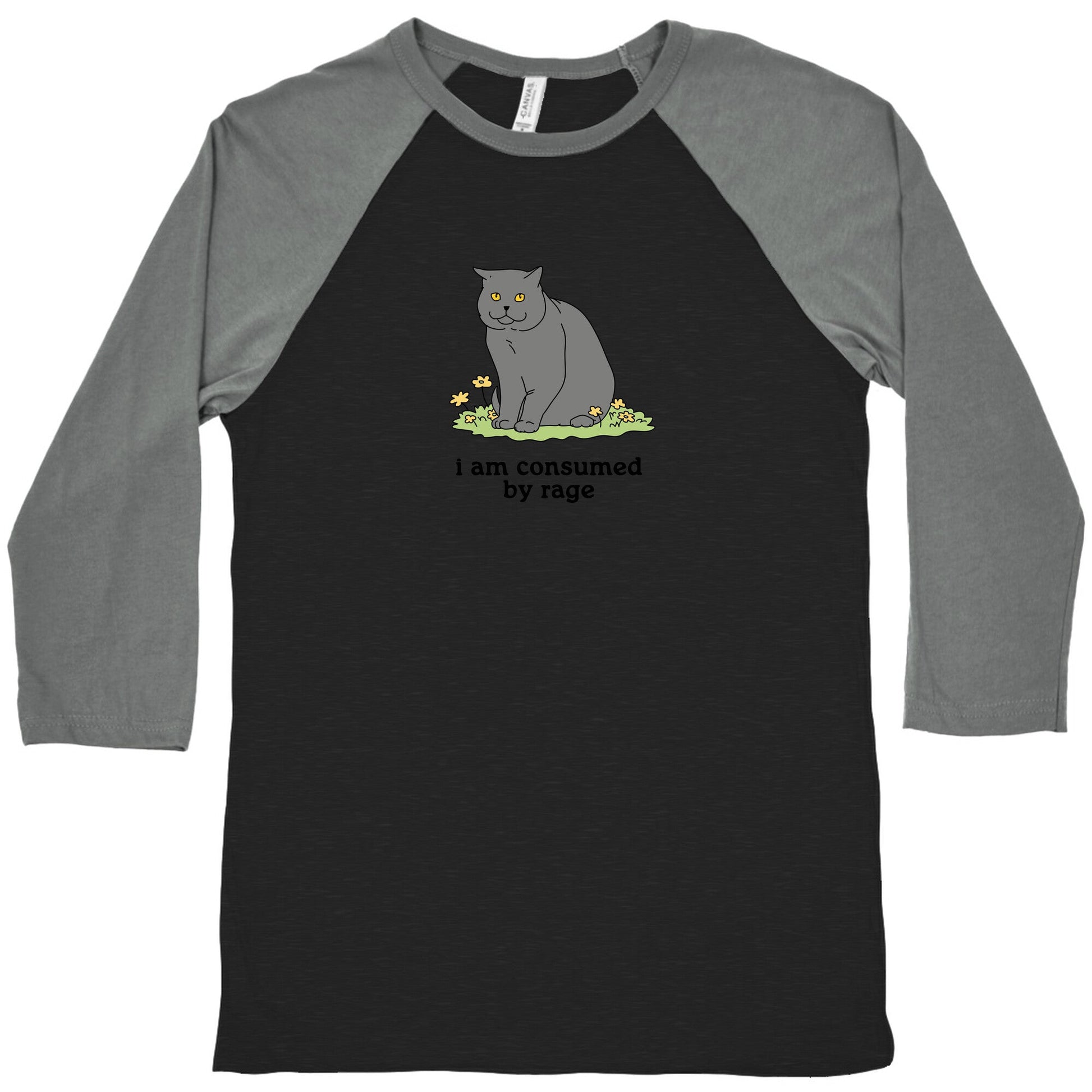 Consumed By Rage Baseball Tee