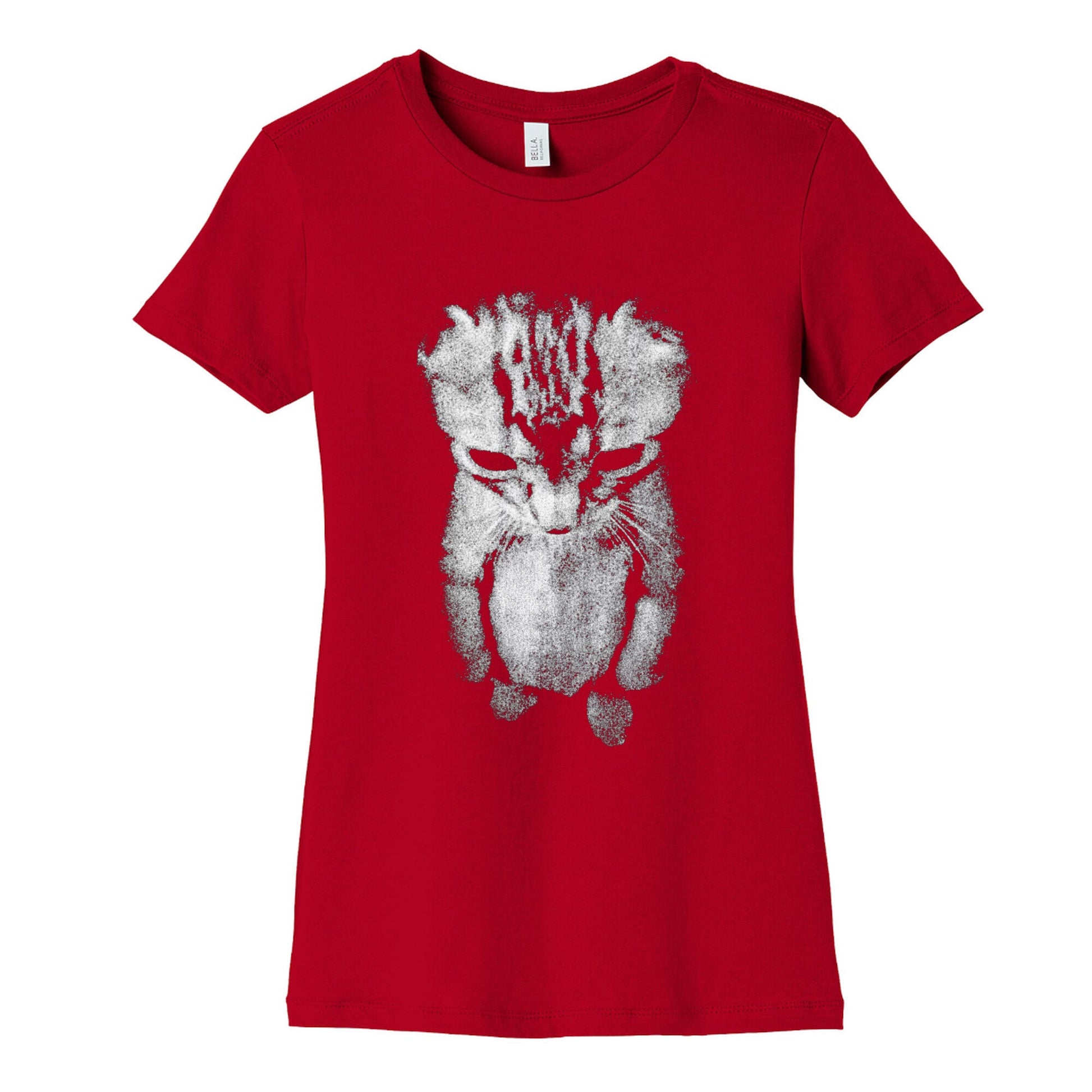 Sad Little Cat Womens Cotton Tee