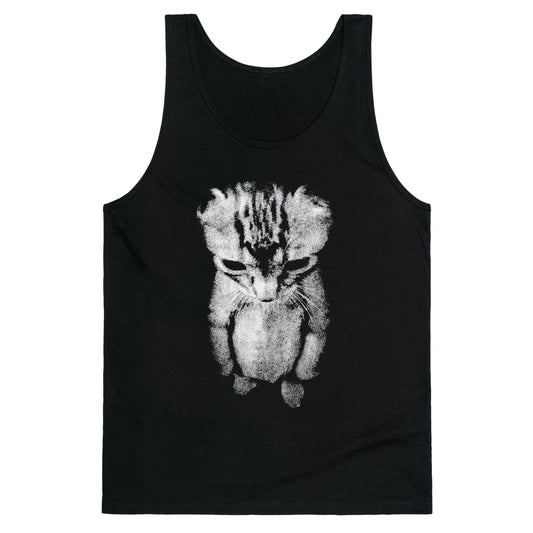 Sad Little Cat Tank Top