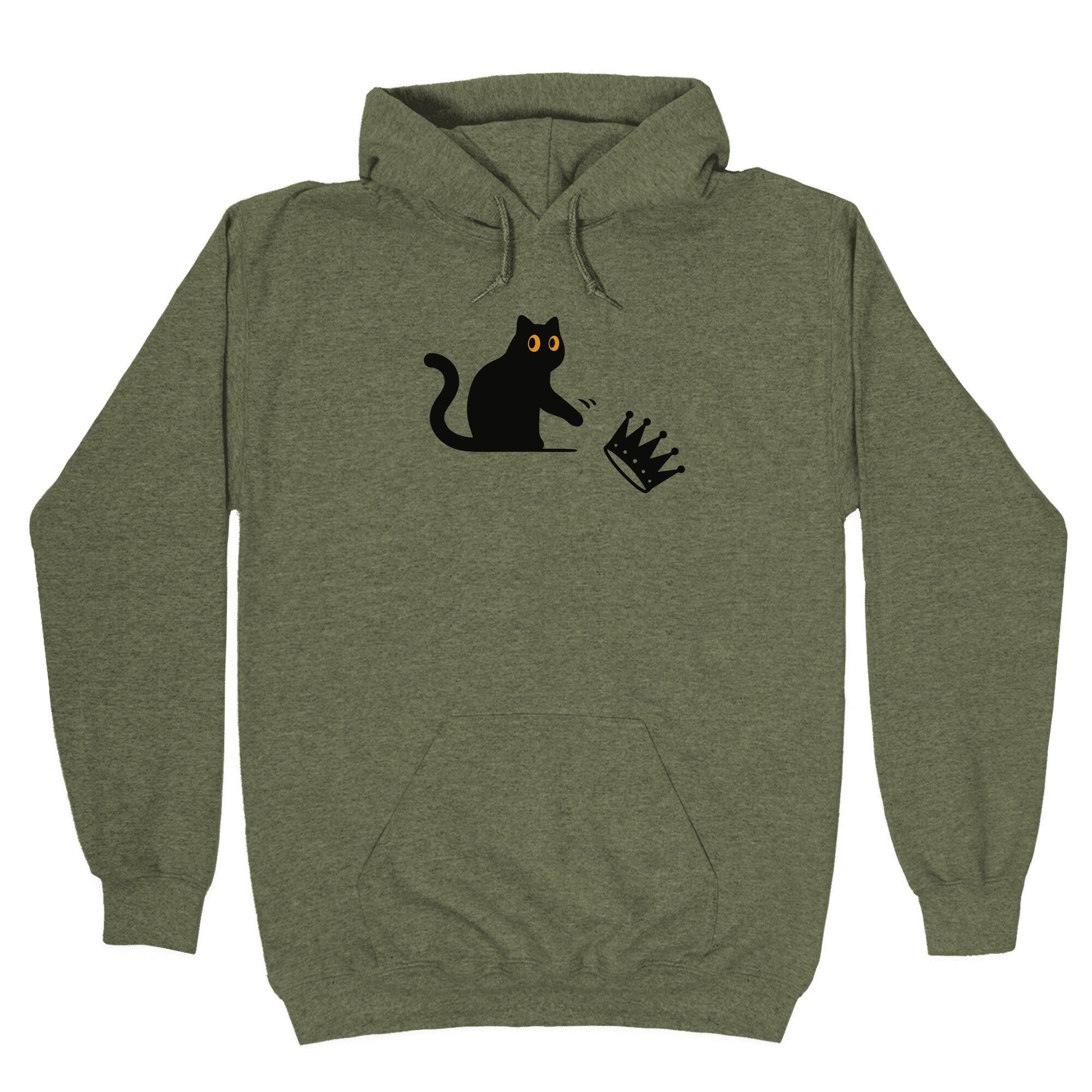 No Kings Cat Hoodie