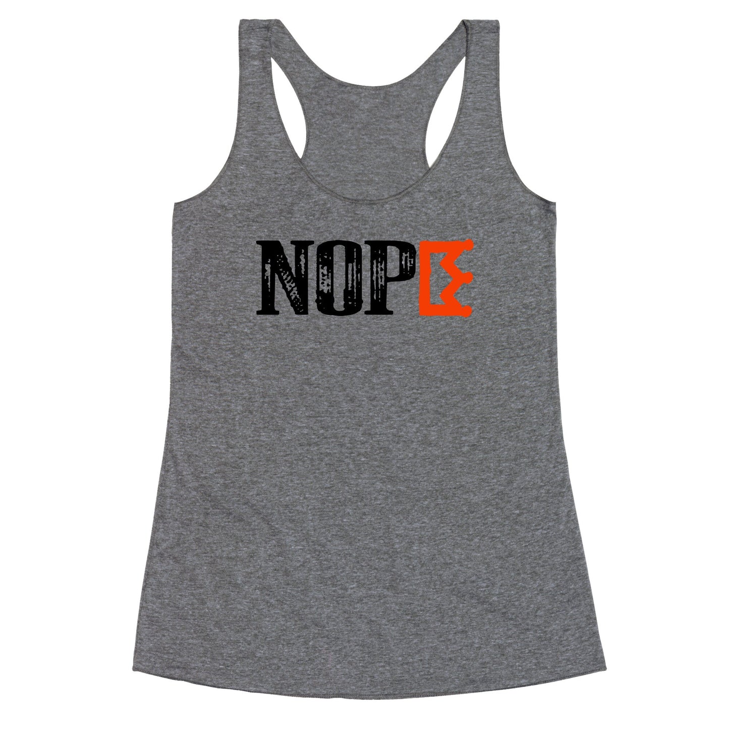 No Kings NOPE Racerback Tank