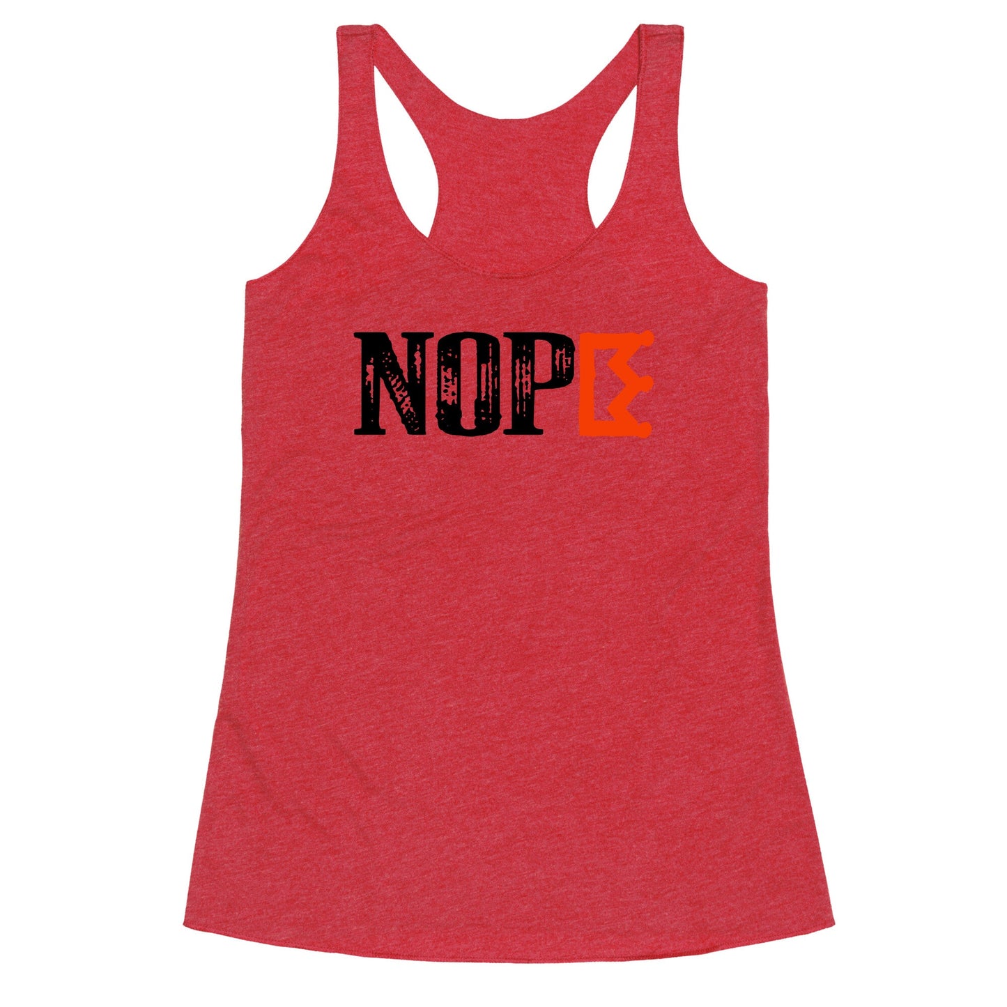 No Kings NOPE Racerback Tank