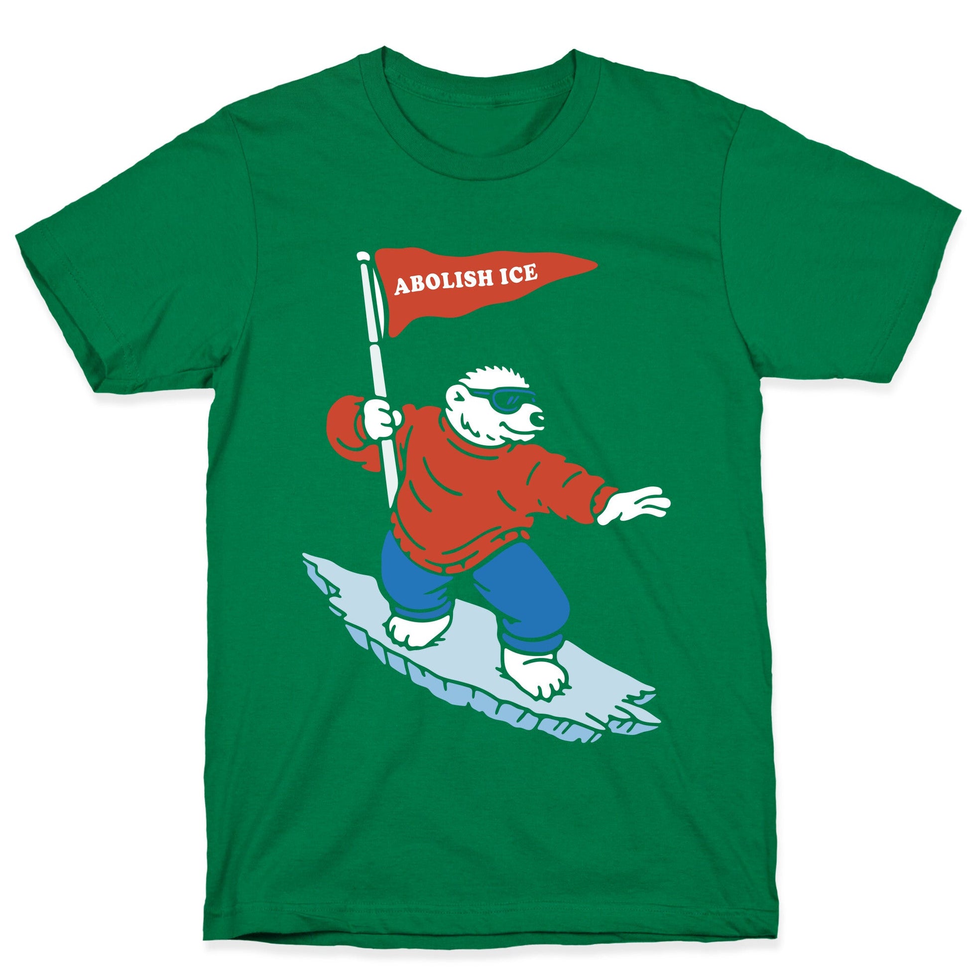 Abolish ICE Bear T-Shirt