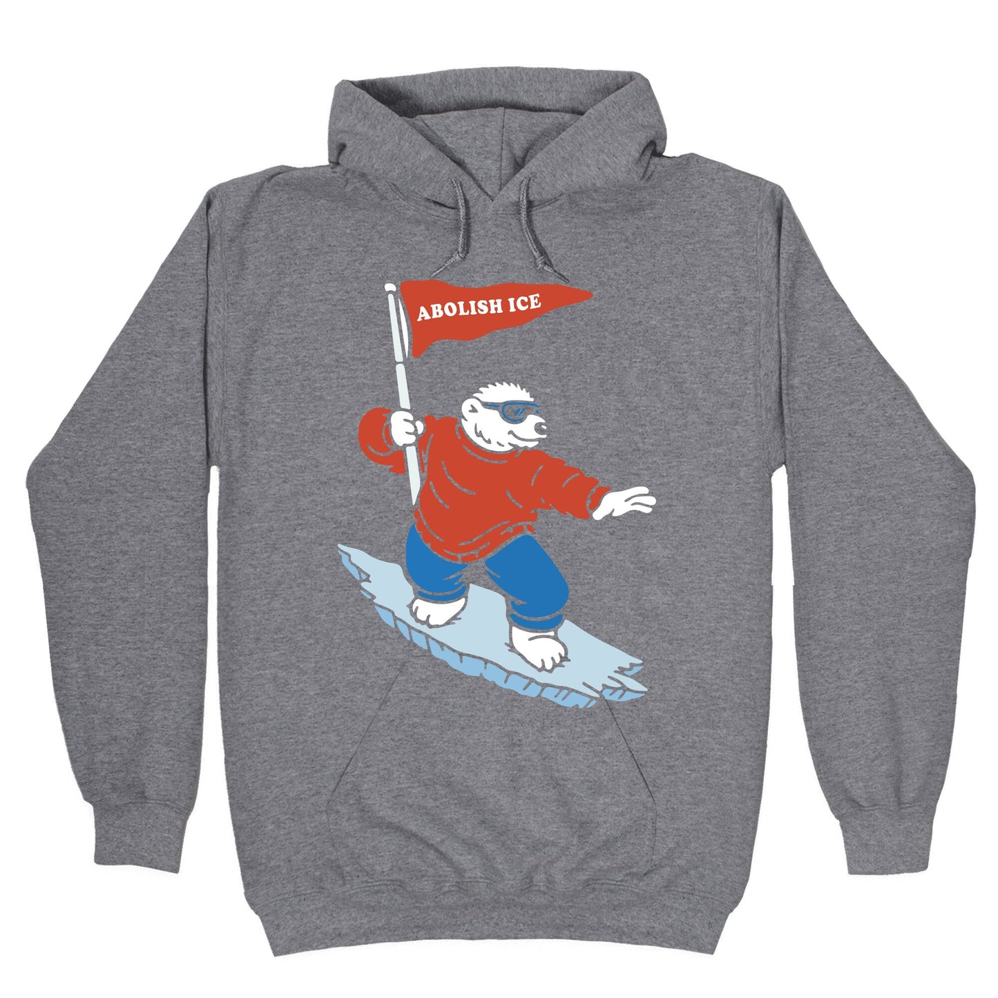 Abolish ICE Bear Hoodie