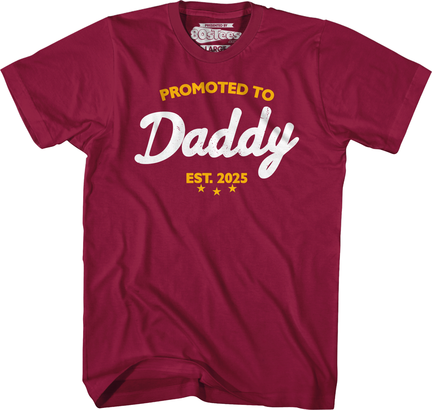 Promoted To Daddy 2025 T-Shirt