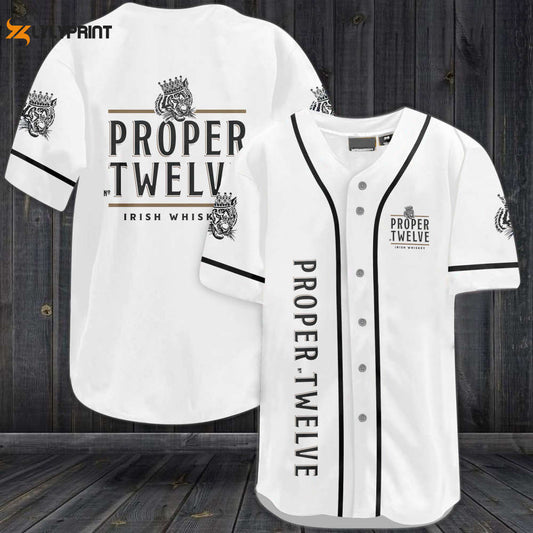 Proper No. Twelve Baseball Jersey - lylyprint.com