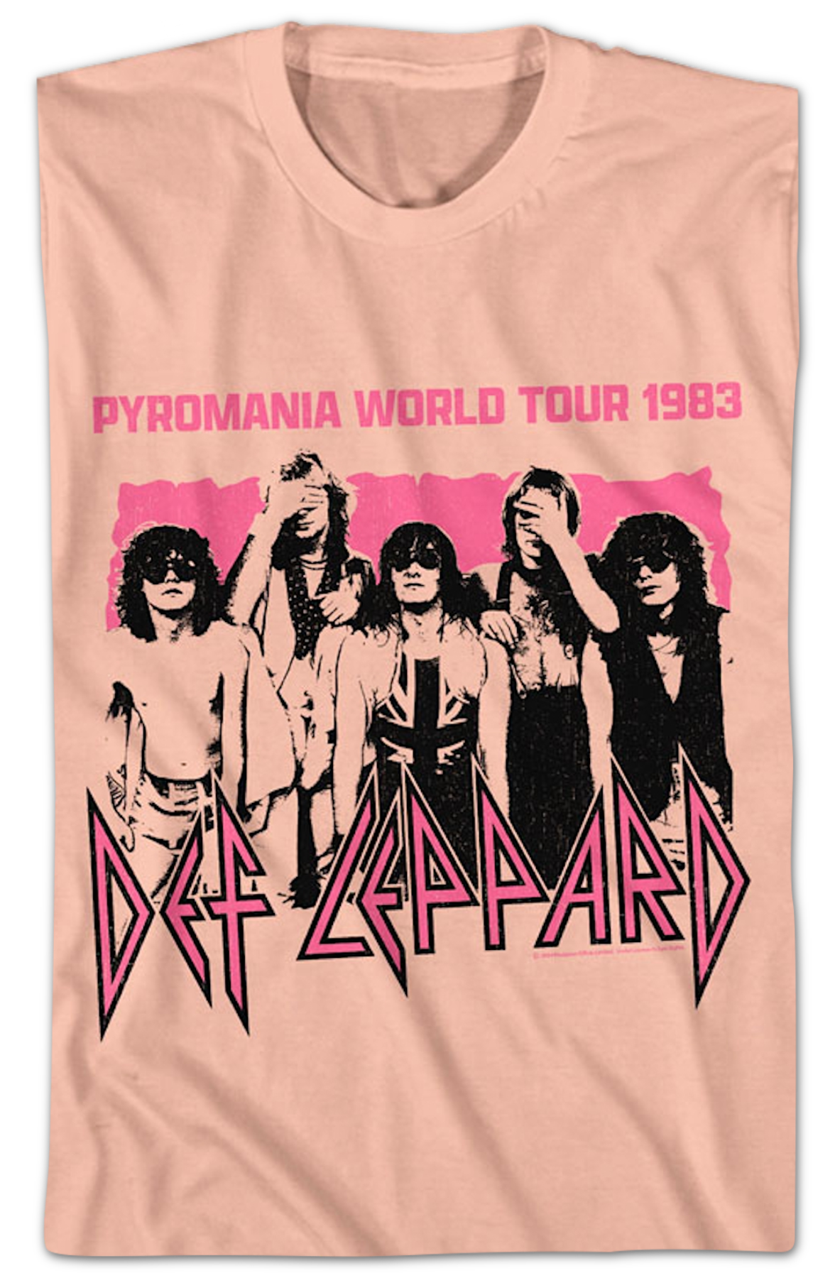 Pyromania World Tour 1983 Def Leppard T-Shirt