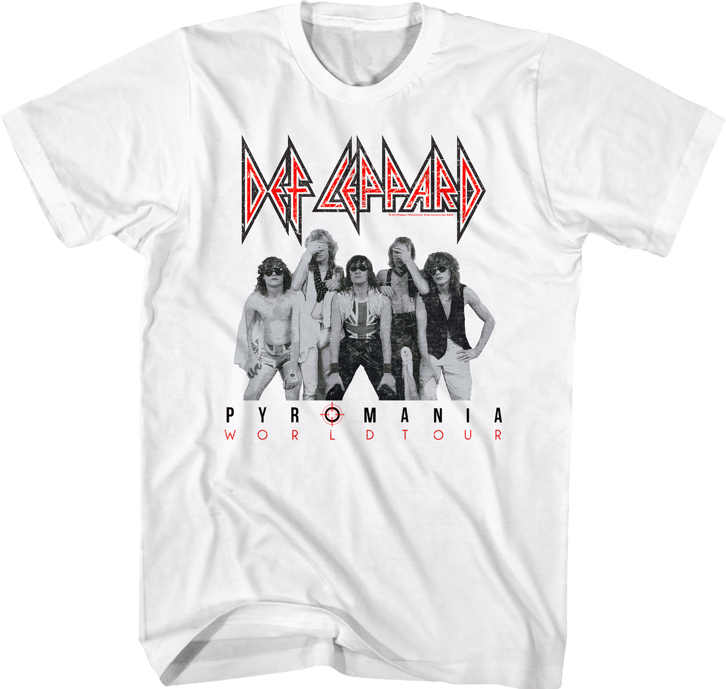 Pyromania World Tour Def Leppard T-Shirt