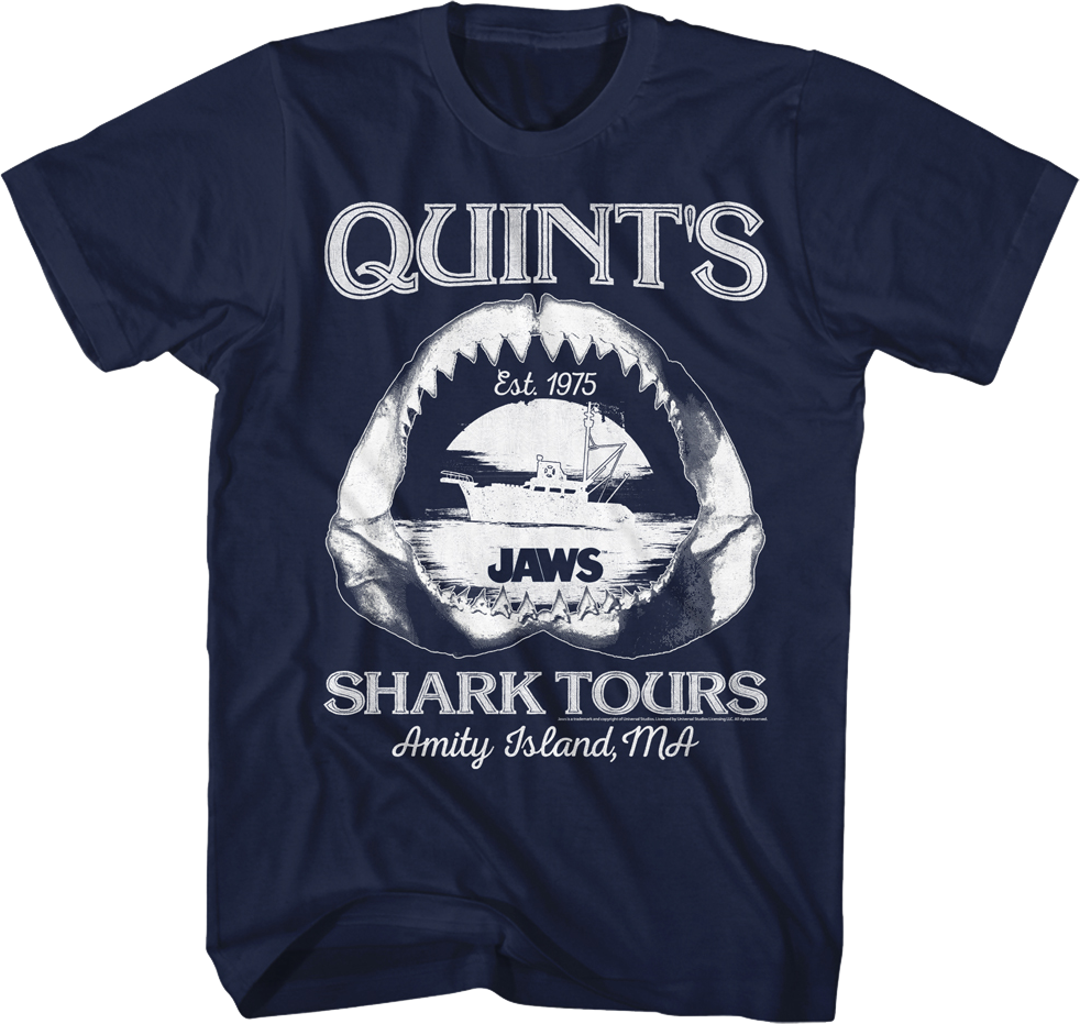 Quint's Shark Tours Jaws T-Shirt