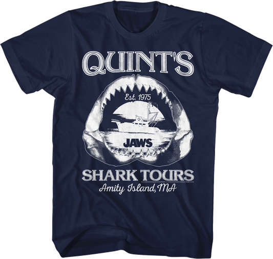 Quint's Shark Tours Jaws T-Shirt