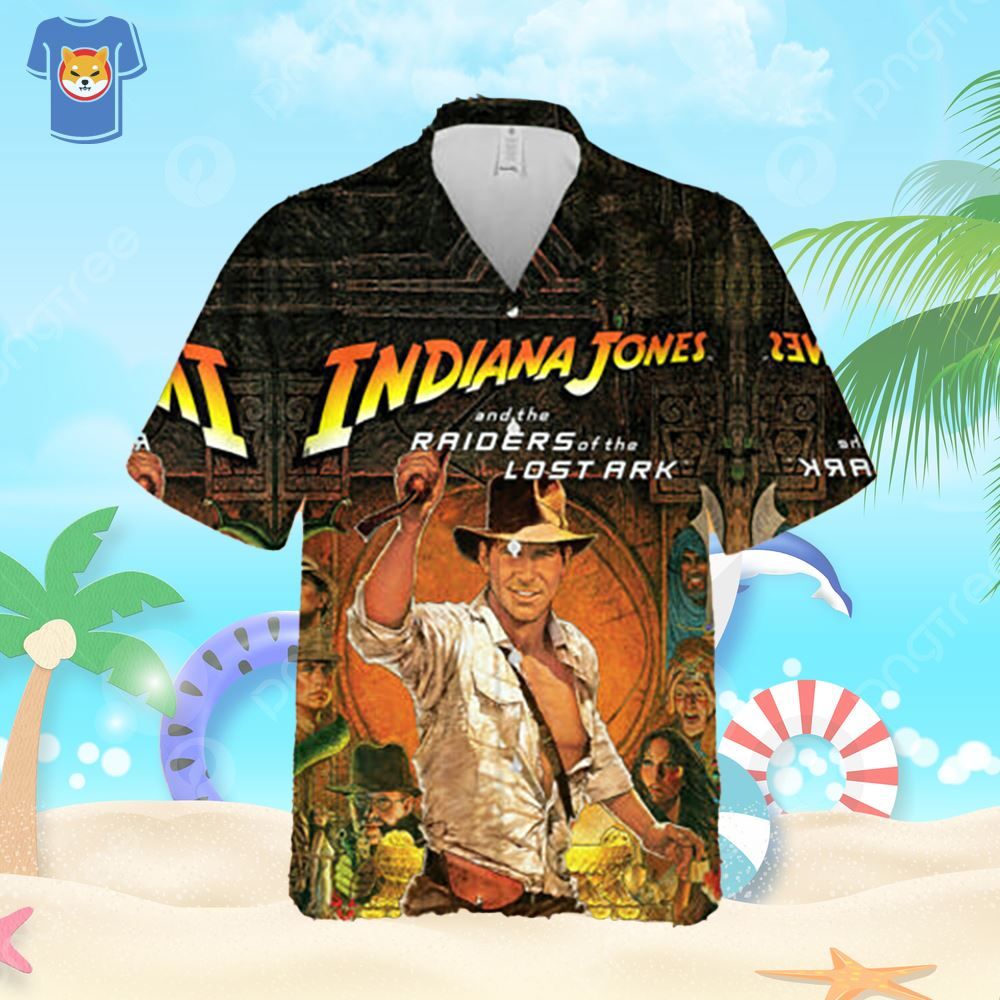 Raiders Inspired Hawaiian Shirt from Indiana Jones