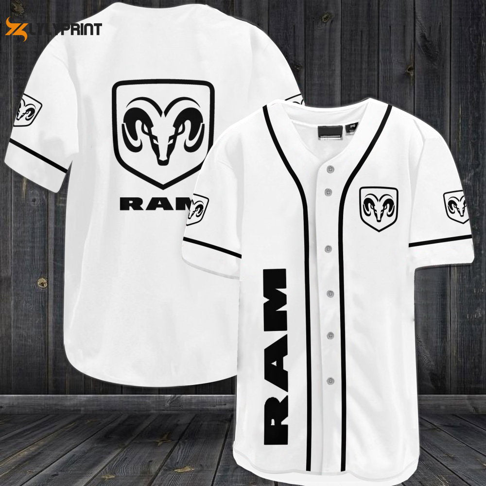 Ram Racing Baseball Jersey - lylyprint.com