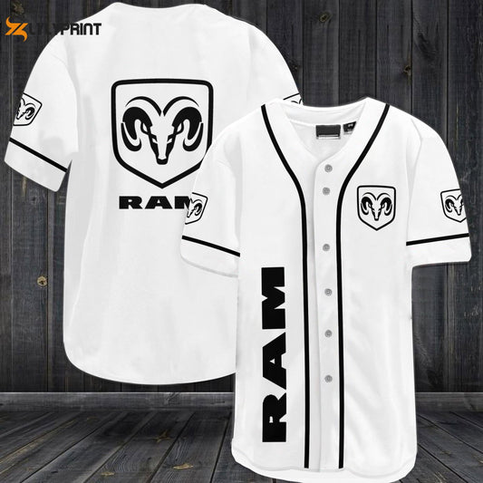 Ram Racing Baseball Jersey - lylyprint.com