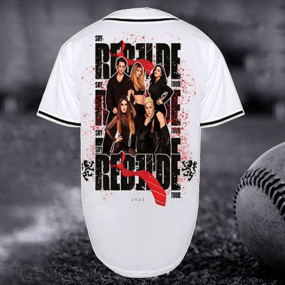 RBD Soy Rebelde Tour 2023 Baseball Jersey - Pop Rock Band Concert Shirt & Mexican Band Logo Merch - Aopprinter