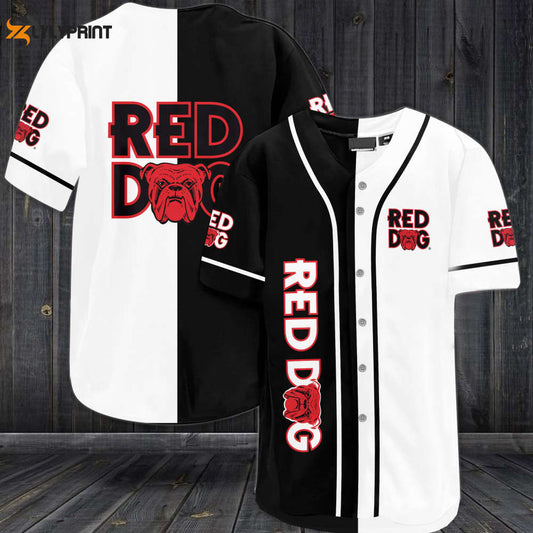 Red Dog Beer Baseball Jersey - Gift for Men Women - lylyprint.com