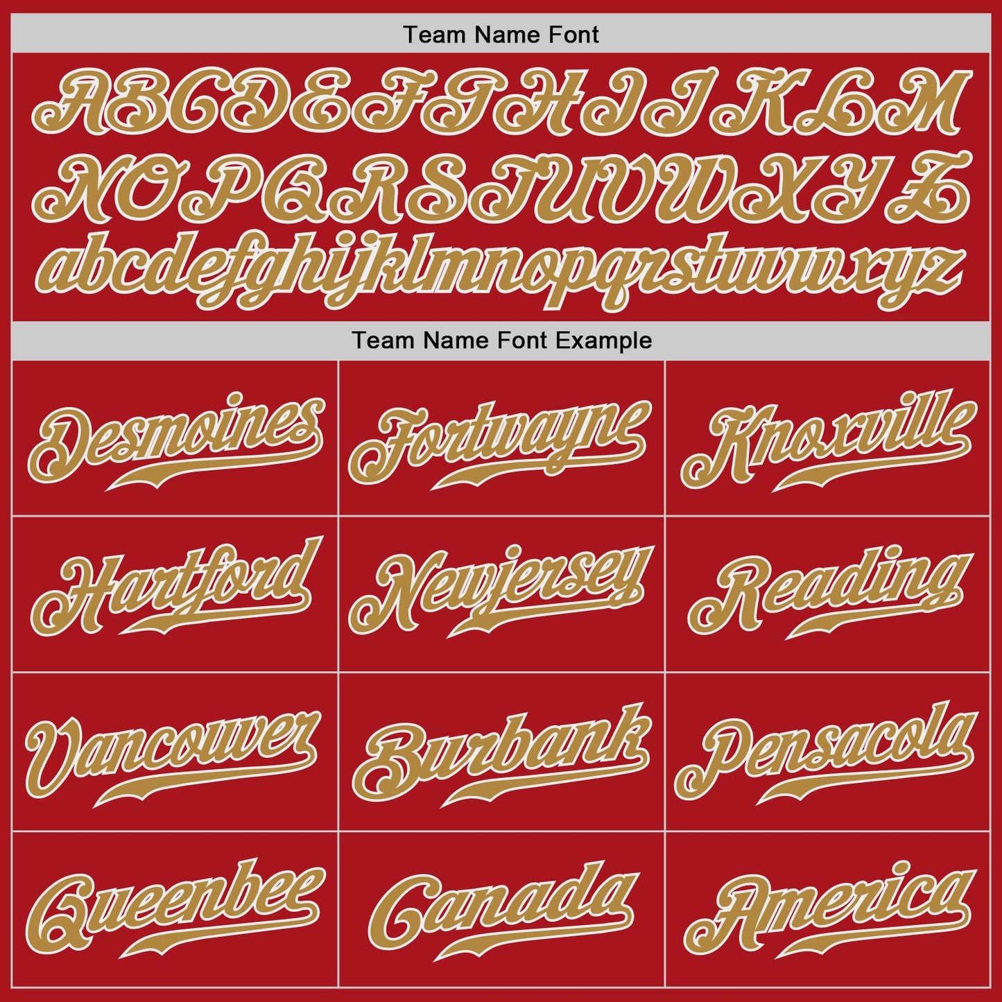 Custom Red Old Gold-White Authentic Baseball Jersey