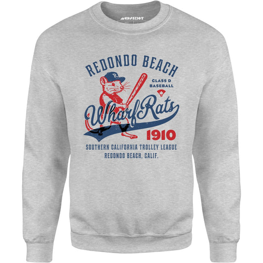 Redondo Beach Wharf Rats - California - Vintage Defunct Baseball Teams - Unisex Sweatshirt