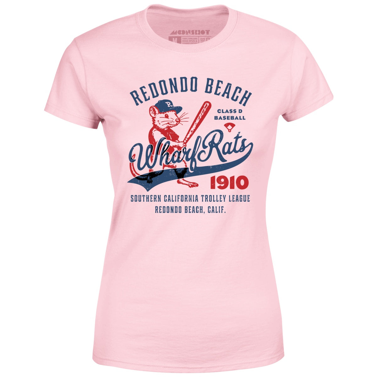 Redondo Beach Wharf Rats - California - Vintage Defunct Baseball Teams - Women's T-Shirt