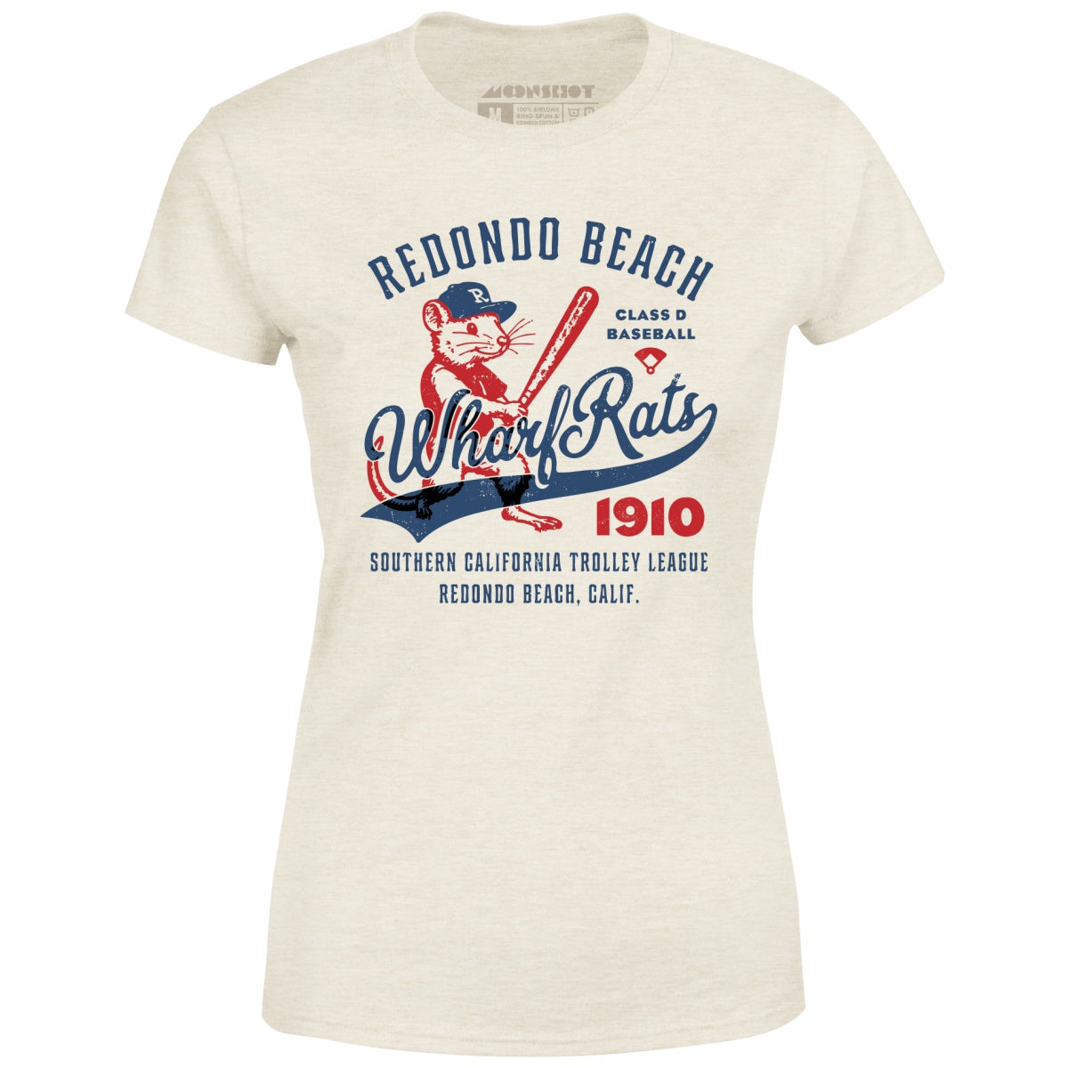 Redondo Beach Wharf Rats - California - Vintage Defunct Baseball Teams - Women's T-Shirt