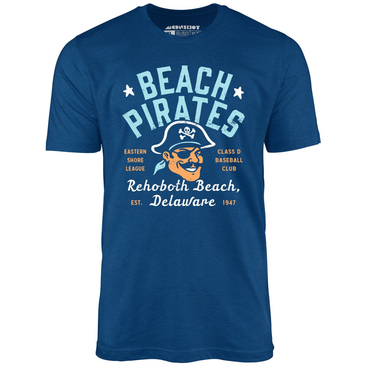 Rehoboth Beach Pirates - Delaware - Vintage Defunct Baseball Teams - Unisex T-Shirt