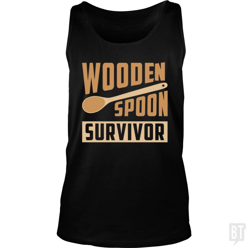 Wooden Spoon Survivor Tank Tops