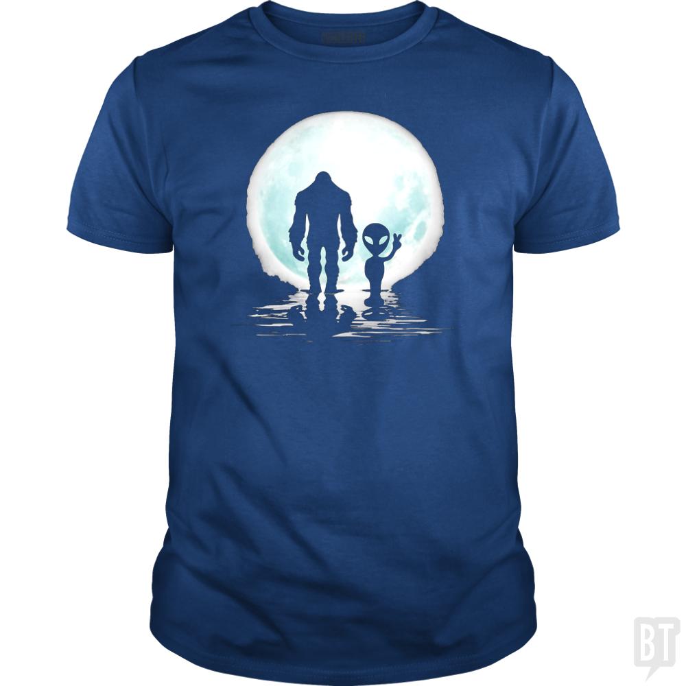 Bigfoot and Alien