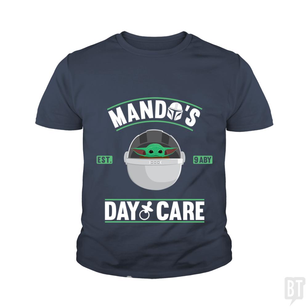 Mando's Day Care Kids Shirt