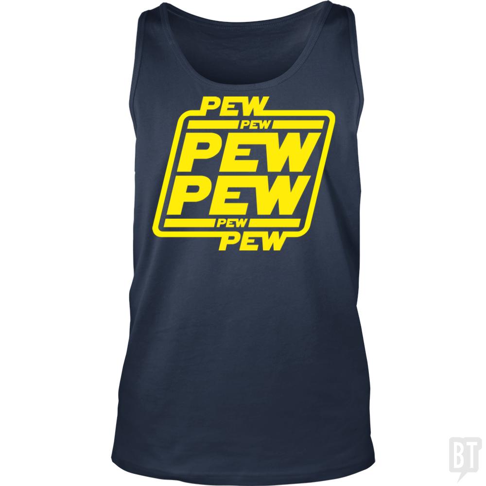 PEW PEW Tank Tops