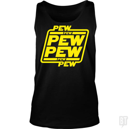 PEW PEW Tank Tops