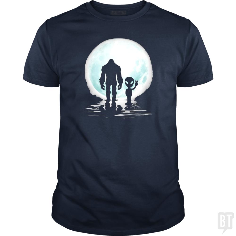 Bigfoot and Alien