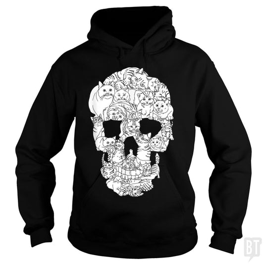 Cats Skull Hoodie