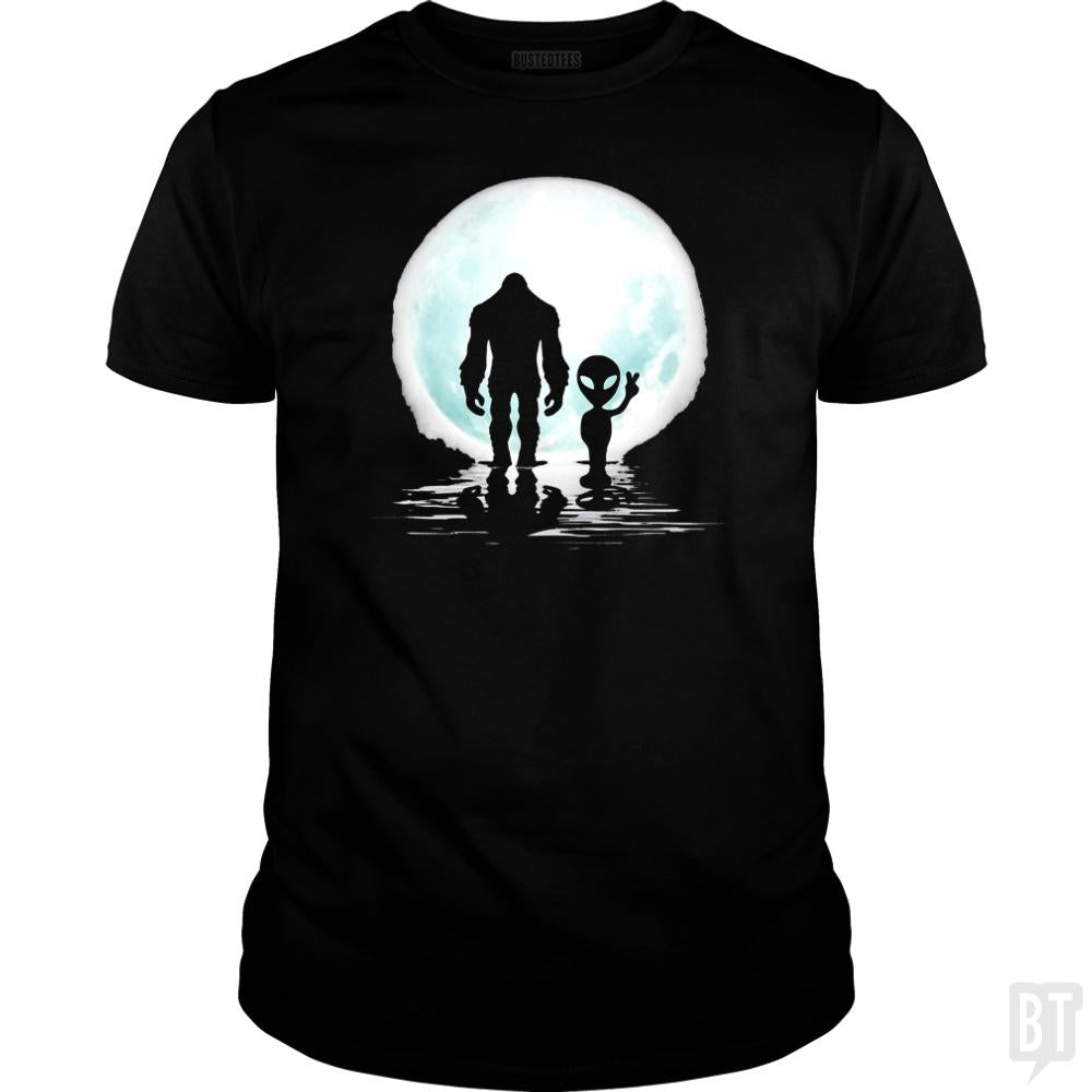 Bigfoot and Alien