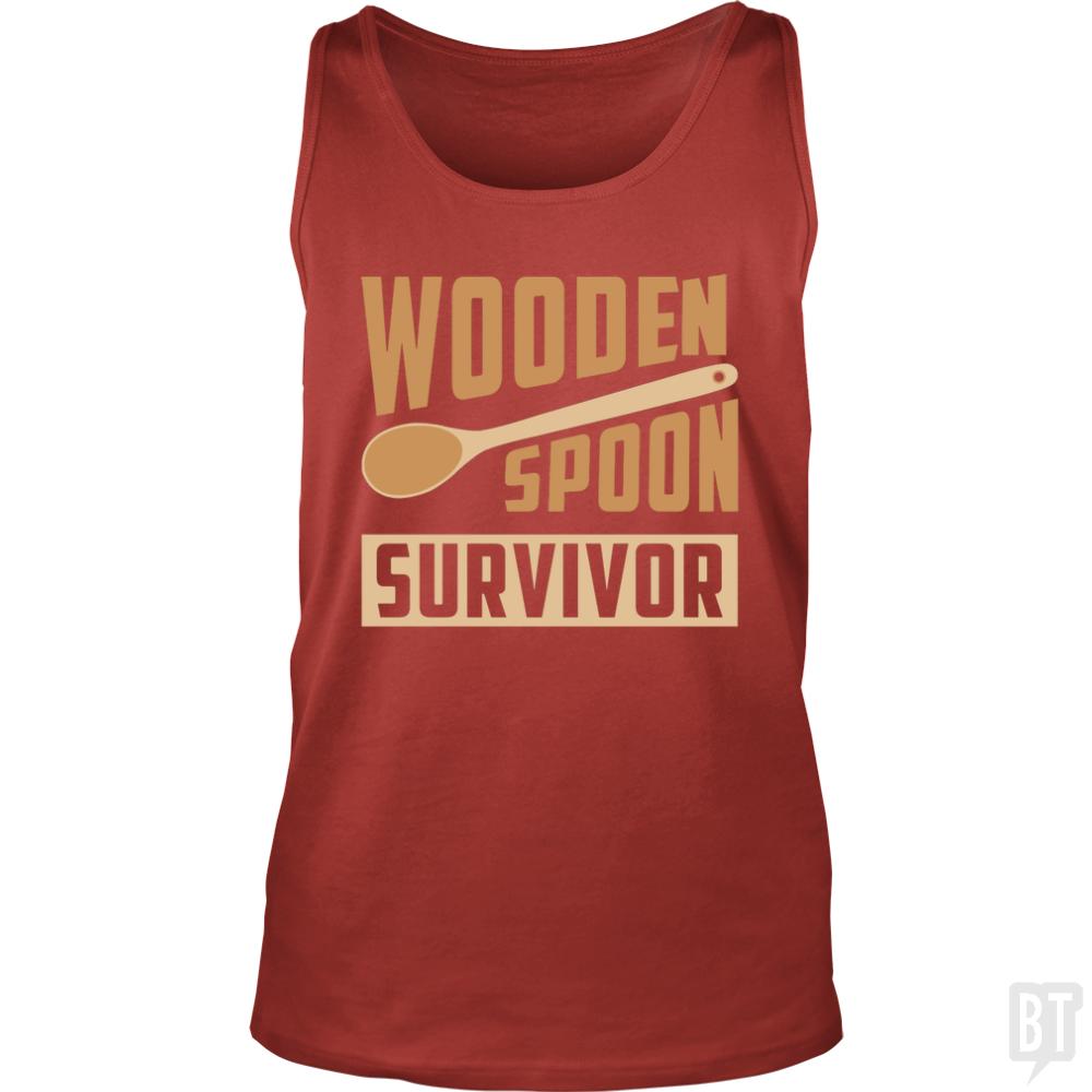 Wooden Spoon Survivor Tank Tops