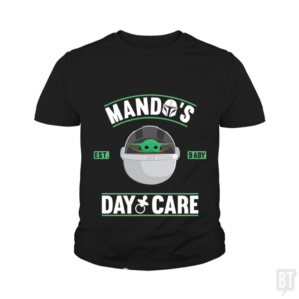 Mando's Day Care Kids Shirt