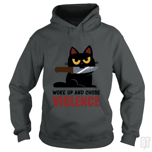 Violent Cat Hoodie