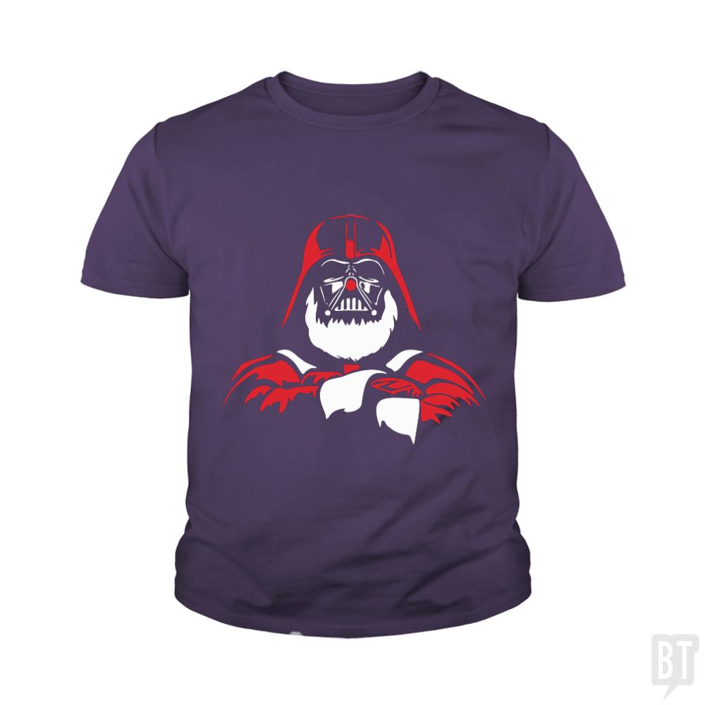 Darth Santa Kids Shirt