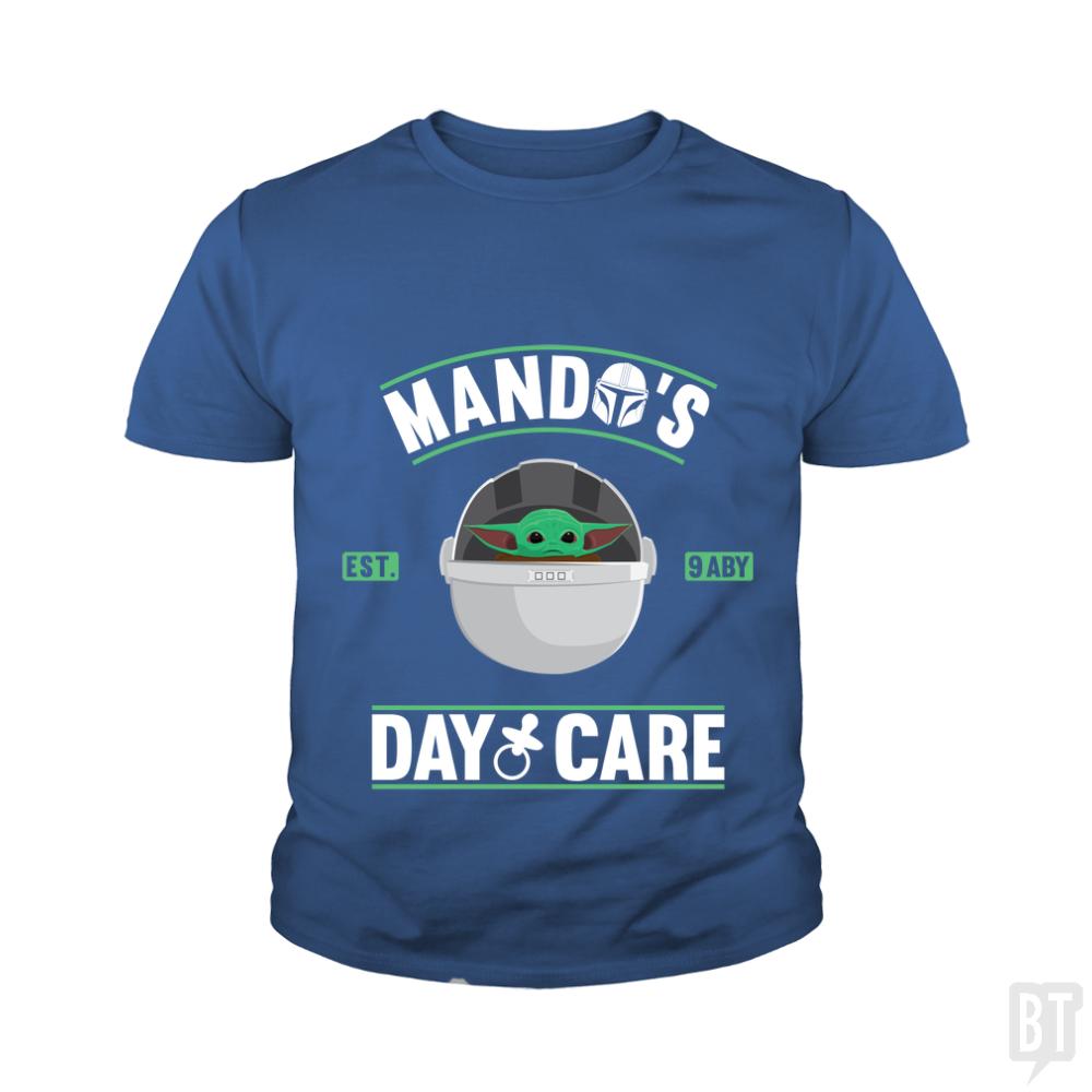 Mando's Day Care Kids Shirt