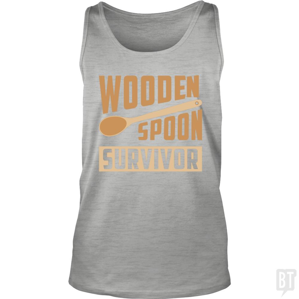 Wooden Spoon Survivor Tank Tops