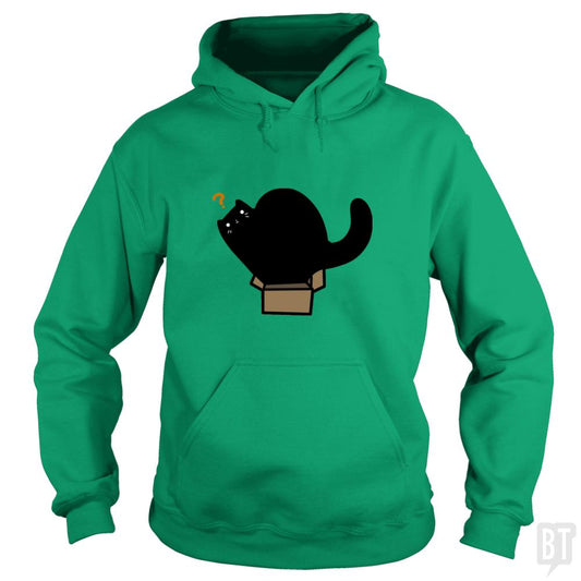Black Cat Tiny Box Hoodie