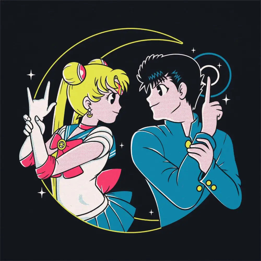 Retro Anime Battle T-Shirt