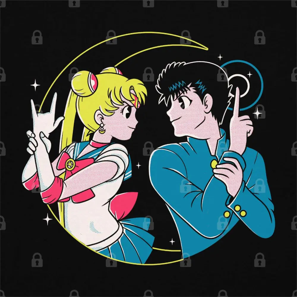Retro Anime Battle T-Shirt