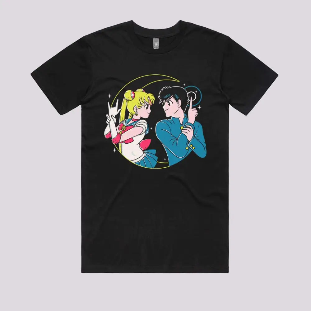 Retro Anime Battle T-Shirt